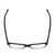 Top View of Ernest Hemingway H4913 Unisex Eyeglasses Black Crystal 2 Tone/Silver Studs 50 mm