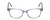 Front View of Ernest Hemingway H4876 Designer Bi-Focal Prescription Rx Eyeglasses in Light Grey Crystal/Silver Accents Unisex Cateye Full Rim Acetate 53 mm