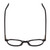 Top View of Ernest Hemingway H4907 Designer Bi-Focal Prescription Rx Eyeglasses in Black Ladies Round Full Rim Acetate 48 mm