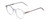 Profile View of Ernest Hemingway H4907 Designer Bi-Focal Prescription Rx Eyeglasses in Clear Crystal Ladies Round Full Rim Acetate 48 mm