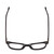 Top View of Ernest Hemingway H4901 Women Cateye Acetate Designer Eyeglasses Gloss Black 51mm