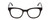 Front View of Ernest Hemingway H4901 Designer Single Vision Prescription Rx Eyeglasses in Gloss Black Ladies Cateye Full Rim Acetate 51 mm