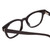 Close Up View of Ernest Hemingway H4901 Designer Single Vision Prescription Rx Eyeglasses in Gloss Black Ladies Cateye Full Rim Acetate 51 mm