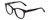 Profile View of Ernest Hemingway H4901 Designer Progressive Lens Prescription Rx Eyeglasses in Gloss Black Ladies Cateye Full Rim Acetate 51 mm