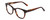 Profile View of Ernest Hemingway H4901 Designer Bi-Focal Prescription Rx Eyeglasses in Shiny Auburn Brown Tortoise Havana Ladies Cateye Full Rim Acetate 51 mm