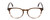 Front View of Ernest Hemingway H4873 Designer Bi-Focal Prescription Rx Eyeglasses in Brown Fade Unisex Cateye Full Rim Acetate 51 mm