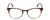 Front View of Ernest Hemingway H4873 Designer Single Vision Prescription Rx Eyeglasses in Claret Red Fade Unisex Cateye Full Rim Acetate 51 mm