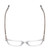 Top View of Ernest Hemingway 4868 Unisex Cateye Eyeglasses Clear Crystal/Silver Glitter 52mm