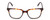 Front View of Ernest Hemingway H4868 Designer Progressive Lens Prescription Rx Eyeglasses in Tortoise Havana Brown Amber/Grey Fade/Silver Accent Unisex Cateye Full Rim Acetate 52 mm