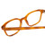 Close Up View of Ernest Hemingway H4867 Unisex Cateye Eyeglasses Demi-Tortoise Blonde/Silver 50mm