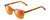 Profile View of Ernest Hemingway H4867 Designer Polarized Sunglasses with Custom Cut Red Mirror Lenses in Demi-Tortoise Havana Blonde/Silver Accent Unisex Cateye Full Rim Acetate 50 mm