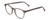 Profile View of Ernest Hemingway 4865 Unisex Cateye Acetate Eyeglasses in Grey Mist Crystal 49mm