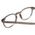 Close Up View of Ernest Hemingway H4865 Designer Bi-Focal Prescription Rx Eyeglasses in Grey Mist Crystal/Rounded Tips Unisex Cateye Full Rim Acetate 49 mm