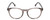 Front View of Ernest Hemingway H4865 Designer Bi-Focal Prescription Rx Eyeglasses in Grey Mist Crystal/Rounded Tips Unisex Cateye Full Rim Acetate 49 mm