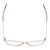 Top View of Ernest Hemingway 4857 Unisex Cateye Designer Eyeglasses Shiny Clear Crystal 53mm