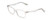 Profile View of Ernest Hemingway H4857 Designer Single Vision Prescription Rx Eyeglasses in Shiny Clear Crystal Unisex Cateye Full Rim Acetate 53 mm
