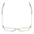 Top View of Ernest Hemingway H4857 Designer Single Vision Prescription Rx Eyeglasses in Shiny Clear Crystal Unisex Cateye Full Rim Acetate 53 mm