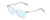 Profile View of Ernest Hemingway H4857 Designer Progressive Lens Blue Light Blocking Eyeglasses in Shiny Clear Crystal Unisex Cateye Full Rim Acetate 56 mm