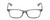 Front View of Ernest Hemingway H4857 Designer Reading Eye Glasses with Custom Cut Powered Lenses in Shiny Shadow Grey Crystal Unisex Cateye Full Rim Acetate 53 mm