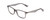 Profile View of Ernest Hemingway H4857 Designer Progressive Lens Prescription Rx Eyeglasses in Shiny Shadow Grey Crystal Unisex Cateye Full Rim Acetate 56 mm