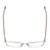Top View of Ernest Hemingway H4860 Designer Bi-Focal Prescription Rx Eyeglasses in Clear Crystal Silver Glitter Unisex Cateye Full Rim Acetate 52 mm