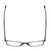 Top View of Ernest Hemingway H4860 Unisex Cateye Designer Eyeglasses Grey Blue Crystal 52mm