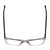 Top View of Ernest Hemingway H4861 Designer Progressive Lens Prescription Rx Eyeglasses in Clear Crystal/Gloss Black Unisex Cateye Full Rim Acetate 55 mm