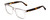 Profile View of Ernest Hemingway H4861 Designer Single Vision Prescription Rx Eyeglasses in Clear Crystal/Brown Tortoise Havana Unisex Cateye Full Rim Acetate 55 mm