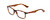 Profile View of Ernest Hemingway H4857 Unisex Cateye Eyeglasses Tiger Brown Yellow Tortoise 56mm