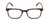 Front View of Ernest Hemingway H4854 Designer Single Vision Prescription Rx Eyeglasses in Brown Gold Auburn Tortoise Havana Unisex Cateye Full Rim Acetate 51 mm