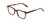 Profile View of Ernest Hemingway H4854 Designer Progressive Lens Prescription Rx Eyeglasses in Brown Gold Auburn Tortoise Havana Unisex Cateye Full Rim Acetate 51 mm