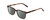 Profile View of Ernest Hemingway H4854 Designer Polarized Reading Sunglasses with Custom Cut Powered Smoke Grey Lenses in Brown Gold Auburn Tortoise Havana Unisex Cateye Full Rim Acetate 51 mm