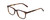 Profile View of Ernest Hemingway H4854 Designer Single Vision Prescription Rx Eyeglasses in Brown Gold Auburn Tortoise Havana Unisex Cateye Full Rim Acetate 54 mm