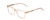 Profile View of Ernest Hemingway H4854 Designer Bi-Focal Prescription Rx Eyeglasses in Wheat Brown Cystal Patterned Silver Unisex Cateye Full Rim Acetate 51 mm