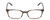 Front View of Ernest Hemingway H4852 Unisex Designer Eyeglasses Grey Black Crystal Stripe 51mm