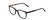 Profile View of Ernest Hemingway H4854 Unisex Cateye Designer Eyeglasses Gloss Black Silver 51mm