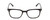 Front View of Ernest Hemingway H4854 Unisex Cateye Designer Eyeglasses Gloss Black Silver 51mm