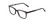Profile View of Ernest Hemingway H4854 Designer Reading Eye Glasses with Custom Cut Powered Lenses in Gloss Black Silver Studs  Unisex Cateye Full Rim Acetate 51 mm