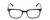 Front View of Ernest Hemingway H4854 Designer Reading Eye Glasses with Custom Cut Powered Lenses in Gloss Black Silver Studs  Unisex Cateye Full Rim Acetate 51 mm