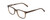 Profile View of Ernest Hemingway H4854 Designer Bi-Focal Prescription Rx Eyeglasses in Olive Green Grey Crystal Smoke Unisex Cateye Full Rim Acetate 51 mm