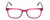 Front View of Ernest Hemingway H4854 Ladies Cateye Eyeglasses Raspberry Red Rose Crystal 51 mm