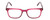 Front View of Ernest Hemingway H4854 Designer Single Vision Prescription Rx Eyeglasses in Raspberry Red Rose Crystal Ladies Cateye Full Rim Acetate 51 mm