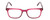 Front View of Ernest Hemingway H4854 Ladies Cateye Eyeglasses Raspberry Red Rose Crystal 54 mm