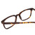 Close Up View of Ernest Hemingway H4854 Unisex Cateye Eyeglasses Brown Gold Auburn Tortoise 51 mm