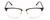 Front View of Ernest Hemingway H4850 Designer Reading Eye Glasses with Custom Cut Powered Lenses in Brown Auburn Tortoise Havana Gold Unisex Cateye Full Rim Acetate 58 mm