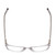 Top View of Ernest Hemingway H4852 Unisex Designer Eyeglasses in Crystal Silver Glitter 51mm