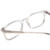 Close Up View of Ernest Hemingway H4854 Unisex Cateye Eyeglasses in Crystal Patterned Silver 54mm