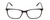 Front View of Ernest Hemingway H4848 Designer Single Vision Prescription Rx Eyeglasses in Matte/Gloss Black Unisex Cateye Full Rim Acetate 54 mm