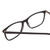 Close Up View of Ernest Hemingway H4848 Designer Single Vision Prescription Rx Eyeglasses in Matte/Gloss Black Unisex Cateye Full Rim Acetate 54 mm