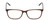 Front View of Ernest Hemingway H4848 Designer Progressive Lens Prescription Rx Eyeglasses in Matte/Gloss Auburn Brown Unisex Cateye Full Rim Acetate 54 mm